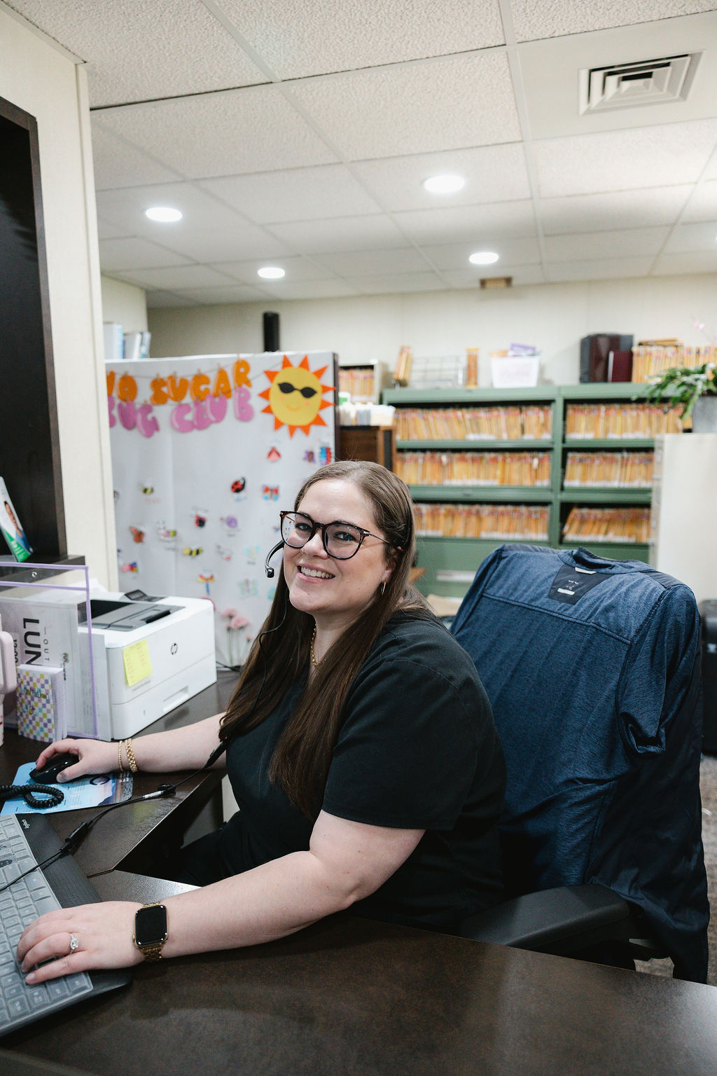 1C2A0307 Andrea Noack- Front Desk<br />